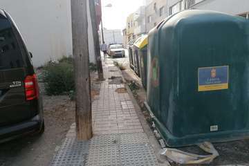  Unidas Podemos de Telde denuncia el abandono de Marpequeña Alta/TA.